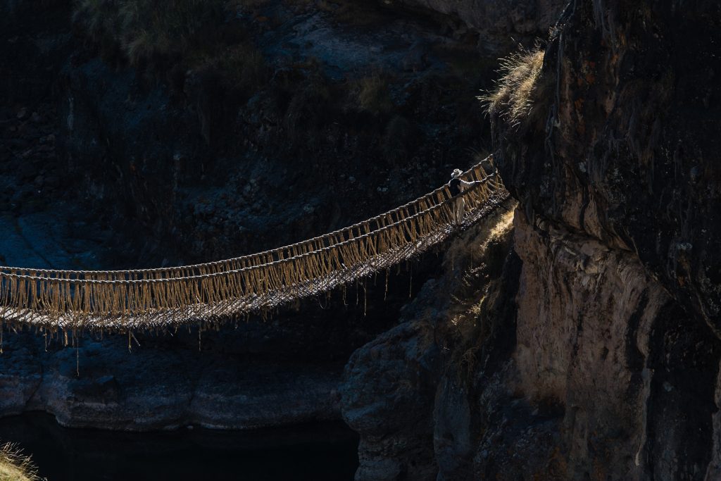 Qeswachaka: The last surviving Inca bridge in the Andes